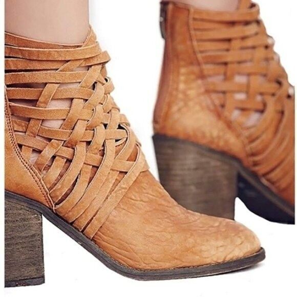 Free People Carrera booties vintage leather EU36 US 6 BoxB Bohemian - Picture 4 of 14